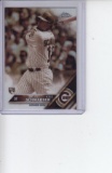KYLE SCHWARBER 2016 TOPPS CHROME SEPIA REFRACTOR ROOKIE CARD