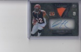 JEREMY HILL 2014 BOWMAN STERLING REFRACTOR 2 COLOR JERSEY PATCH AUTOGRAPH ROOKIE
