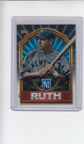 BABE RUTH 2011 TOPPS MYSTERY BOX LEGENDS REFRACTOR