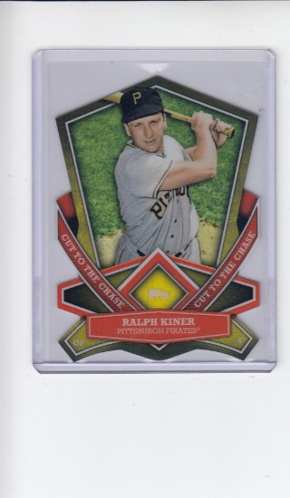 RALPH KINER 2013 TOPPS CUT TO THE CHASE DIE CUT REFRACTOR