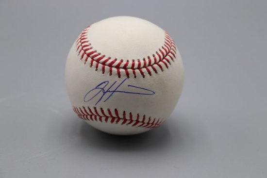 TIM HUDSON AUTOGRAPH OFFICIAL MLB BASEBALL. TRI STAR COA