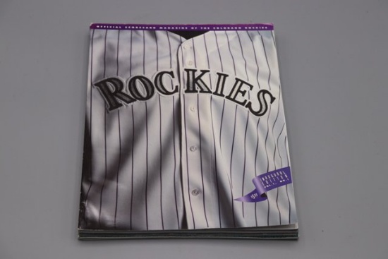 1993 COLORADO ROCKIES INAUGURAL PROGRAM. ISSUE #1