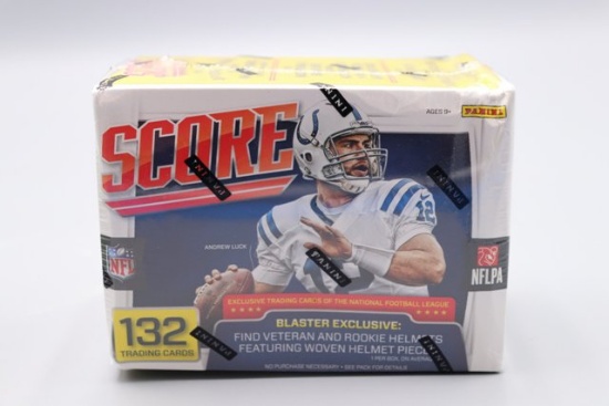 2016 SCORE FOOTBALL FACTORY SEALED BLASTER BOX. FIND ROOKIES OF WENTZ, GOFF, DAK AND ELLIOTT