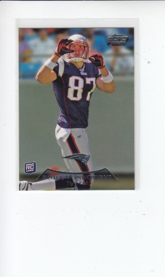 ROB GRONKOWSKI 2010 TOPPS PRIME ROOKIE CARD