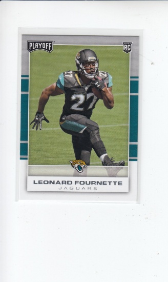 LEONARD FOURNETTE 2017 PLAYOFF ROOKIE CARD