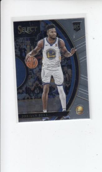 JORDAN BELL 2017-18 PANINI SELECT ROOKIE CARD