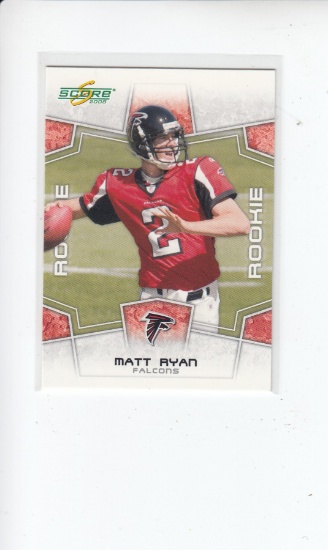 MATT RYAN 2008 SCORE ROOKIE CARD