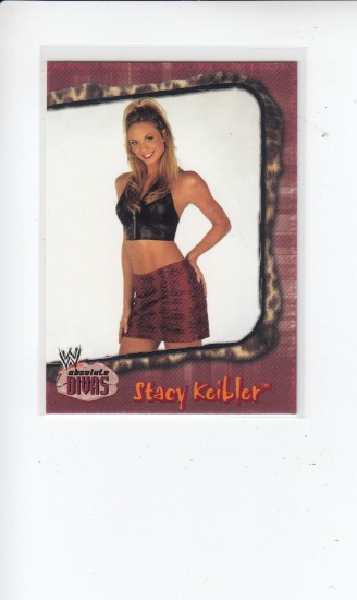 STACY KEIBLER 2001 FLEER WWE DIVA ROOKIE CARD