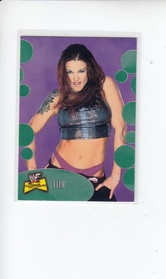 LITA 2001 FLEER WWE DIVA ROOKIE CARD