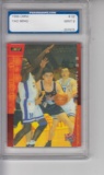 YAO MING 1999 OMNI CHINESE ROOKIE CARD / GRADED