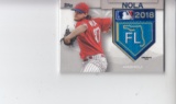 AARON NOLA 2018 TOPPS SPRING TRAINING RELIC PATCH