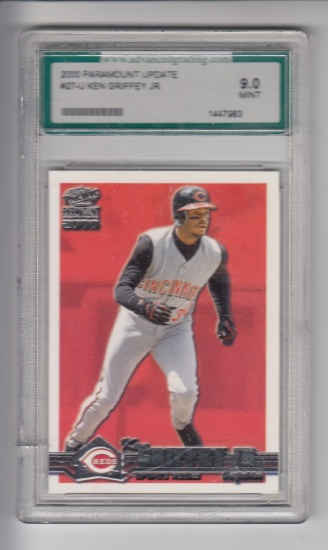 KEN GRIFFEY JR 2000 PARAMOUNT UPDATE #U-27 / GRADED