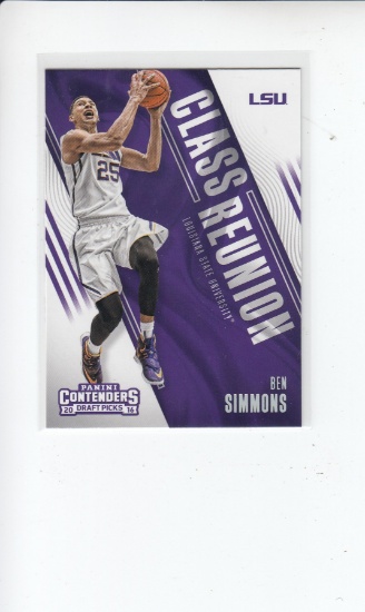 BEN SIMMONS 2016-17 PANINI CONTENDERS DRAFT ROOKIE CARD