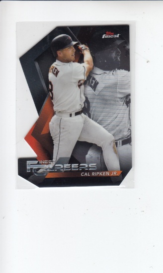 CAL RIPKEN JR 2018 TOPPS FINEST CAREERS DIE CUT INSERT