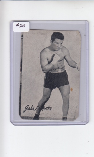 JAKE LAMOTTA 1947 BOND BREAD CARD