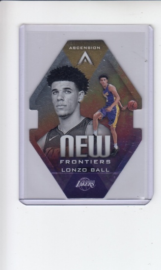 LONZO BALL 2017-18 PANINI ASCENSION NEW FRONTIERS ROOKIE CARD