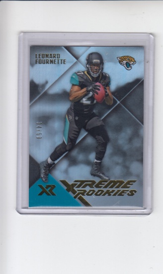 LEONARD FOURNETTE 2017 PANINI XR ROOKIE CARD