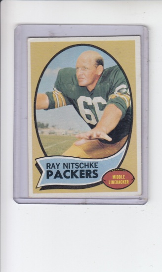 RAY NITSCHKE 197O TOPPS