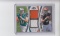 RYAN TANNEHILL BRANDON WEEDEN 2012 TOPPE PRIME DUAL JERSEY ROOKIE CARD