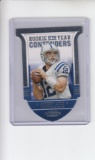 ANDREW LUCK 2012 CONTENDERS ROOKIE OF THE YEAR ROOKIE CARD