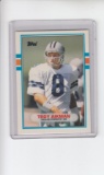 TROY AIKMAN 1989 TOPPS TRADED ROOKIE CARD