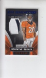 DEVONTAE BOOKER 2016 ROOKIES AND STARS 2 COLOR JERSEY PATCH ROOKIE CARD