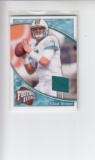 CHAD HENNE 2009 UPPER DECK HEROES GAME USED JERSEY CARD