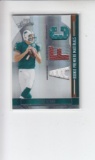 CHAD HENNE 2008 ABSOLUTE RPM TRIPLE JERSEY BALL ROOKIE CARD