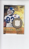 MICHAEL STRAHAN 2000 BOWMAN RESERVE GAME USED JERSEY CARD