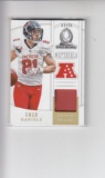 OWEN DANIELS 2013 PANINI NATIONAL TREASURES GAME USED JERSEY PATCH
