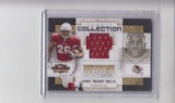 CHRIS BEANIE WELLS 2009 THREADS JERSEY ROOKIE CARD