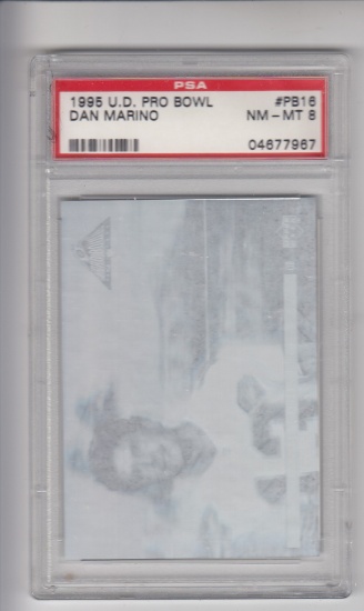 DAN MARINO 1995 UPPER DECK PRO BOWL HOLOGRAM INSERT / PSA GRADED