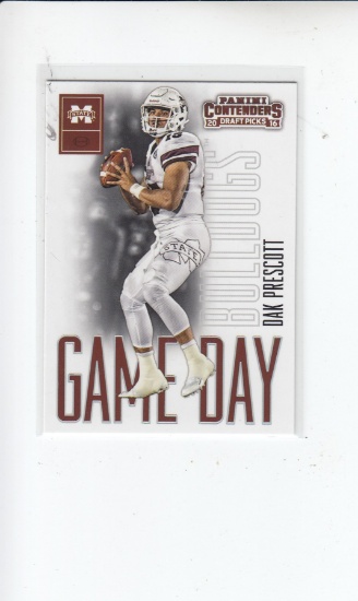 DAK PRESCOTT 2016 PANINI CONTENDERS DRAFT ROOKIE CARD