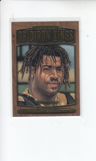 RICKY WILLIAMS 1999 DONRUSS GRIDIRON KINGS CANVAS ROOKIE CARD