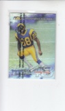 TORRY HOLT 1999 TOPPS FINEST PROMINENT FIGURES REFRACTOR ROOKIE CARD