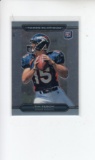 TIM TEBOW 2010 TOPPS PLATINUM ROOKIE CARD