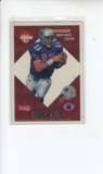 DREW BLEDSOE 1993 COLLECTORS EDGE F/X RED ROOKIE CARD