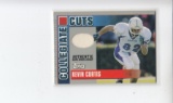 KEVIN CURTIS 2003 TOPPS DRAFT GAME USED JERSEY ROOKIE CARD