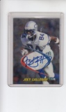 JOEY GALLOWAY 1998 COLLECOTRS EDGE AUTOGRAPH CARD