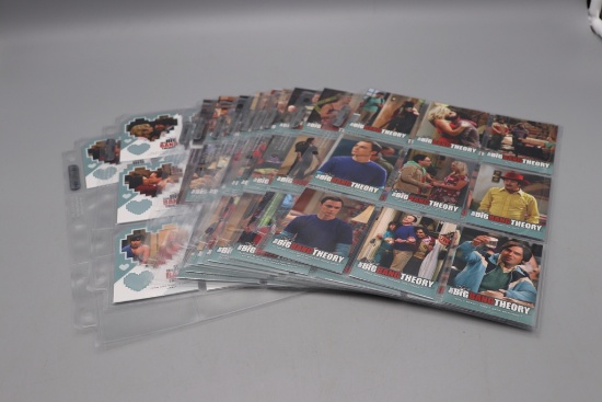 BIG BANG THEORY SEASON 3 & 4 2012 CRYPTOZOIC COMPLETE SET WITH INSERTS