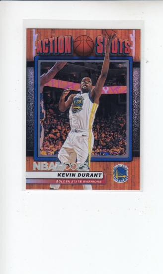 KEVIN DURANT 2018-19 PANINI HOOPS ACTIONS SHOTS INSERT