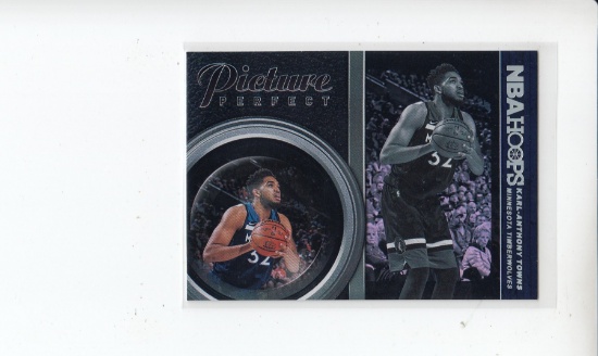 KARL ANTHONY TOWNS 2018-19 PANINI HOOPS PICTURE PERFECT INSERT