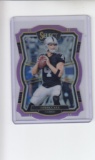 DEREK CARR 2017 PANINI SELECT PURPLE DIE CUT REFRACTOR PRIZM