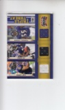 RAY LEWIS ED REED TERRELL SUGGS 2011 PANINI THREADS TRIPLE GAME USED JERSEY CARD