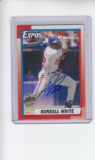 RONDELL WHITE 2014 TOPPS ARCHIVES AUTOGRAPH CARD