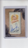 ALISON LEE 2018 TOPPS ALLEN AND GINTER AUTOGRAPH CARD