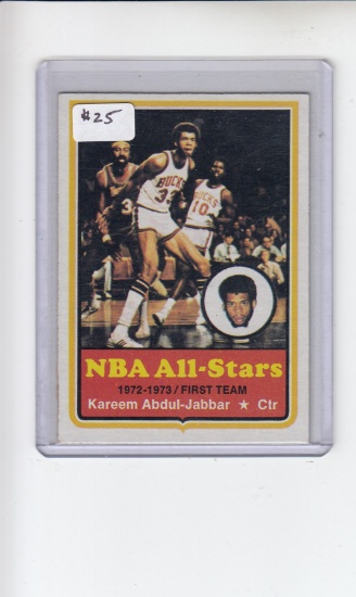 KAREEM ABDUL JABBAR 1973-74 TOPPS #50