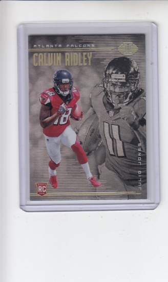 CALVIN RIDLEY 2018 PANINI ILLUSIONS ROOKIE CARD