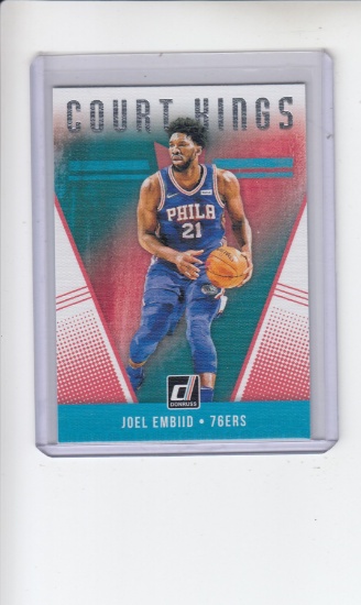 JOEL EMBIID 2018-19 DONRUSS COURT KINGS INSERT