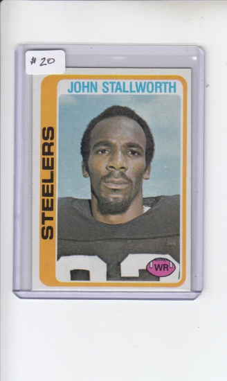 JOHN STALLWORTH 1978 TOPPS ROOKIE CARD